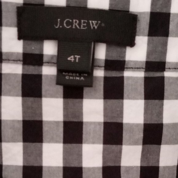 J Crew Black and White  Size 4T - Picture 2 of 4